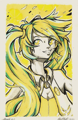 Day 3 - Miku (Color of the day)