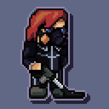 15 - Leroy vacuming the floor